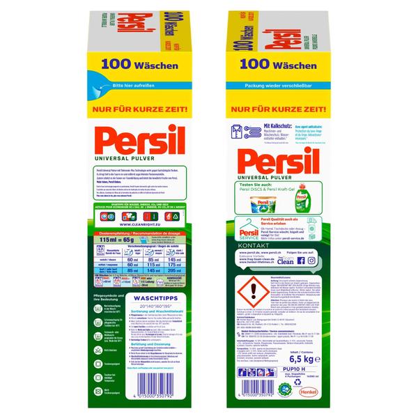 Imagem de Detergente para roupa Persil Universal Mega Pack 4,75 L (100 cargas)