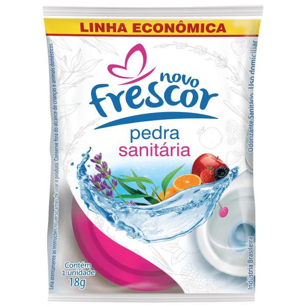 Imagem de Detergente / Pedra Sanitária 18g Novo Frescor Descarga Vaso Sanitário Privada