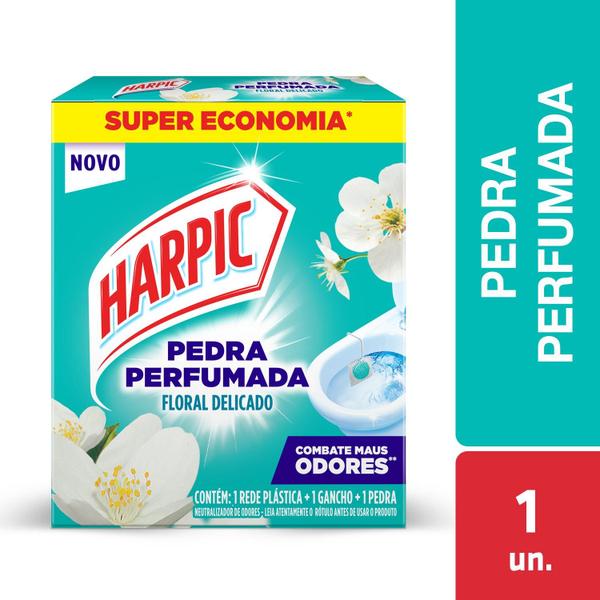 Imagem de Detergente Sanitário Harpic Pedra Fresh Aromo Cloro Unidade