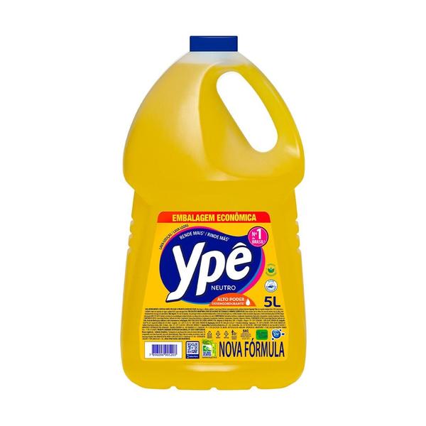 Detergente Ypê Neutro 5 Litros Detergente Ypê Neutro 5 Litros