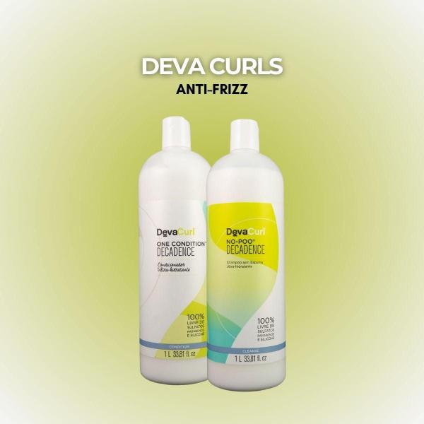 Imagem de DevaCurl No-Poo Decadence Kit Shampoo e Condicionador 1L