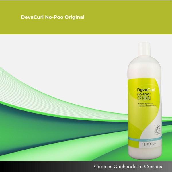 Imagem de DevaCurl No-Poo Original Shampoo Sem Espuma 1L