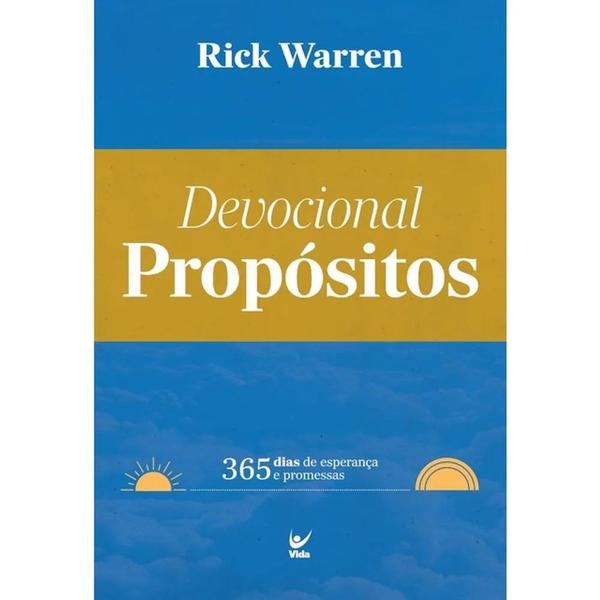 Imagem de Devocional Propósitos  365 Dias De Fé E Promessas Inspiradoras Por Rick Warren