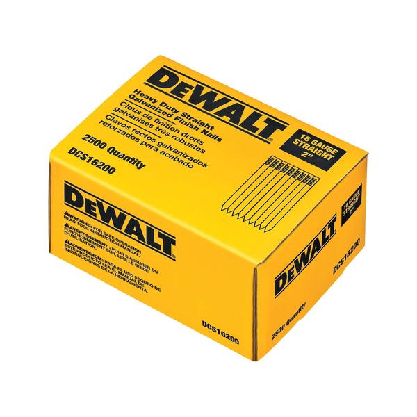 Imagem de DEWALT DCS16200 2-Inch por 16 bitola de acabamento (2.500 por caixa)