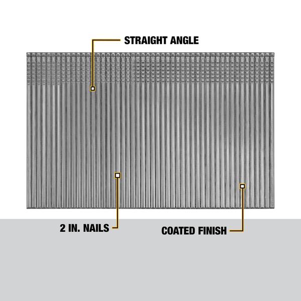 Imagem de DEWALT DCS16200 2-Inch por 16 bitola de acabamento (2.500 por caixa)