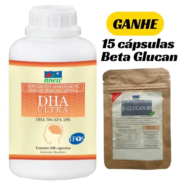 Imagem de Dha Ultra Anew 240 cáps + 15 cáps Beta Glucan 250 Anew