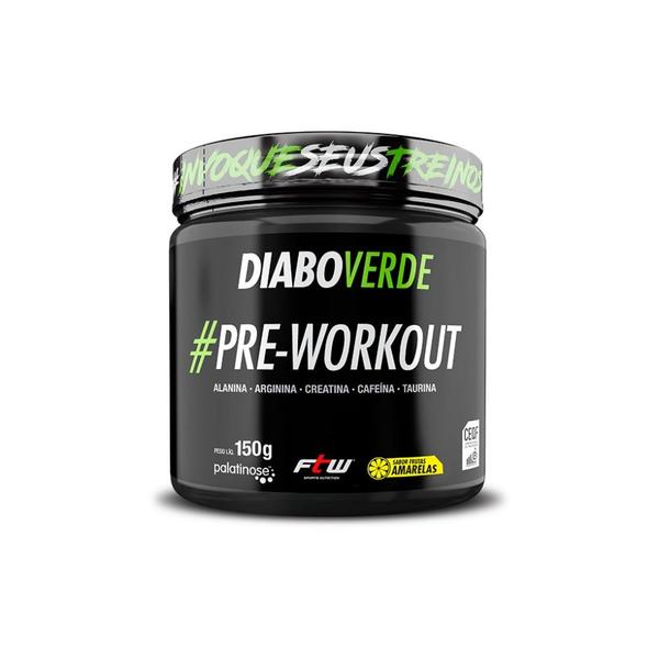 Imagem de Diabo Verde Pre-Workout (150g) - Sabor: Frutas Amarelas