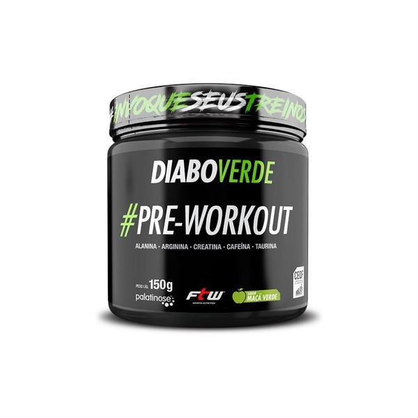 Imagem de Diabo Verde Pre-Workout (150g) - Sabor: Maçã Verde