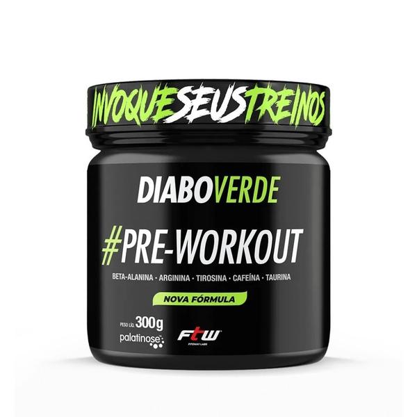 Imagem de Diabo Verde Pre-Workout (300g) - Sabor: Cereja Ice