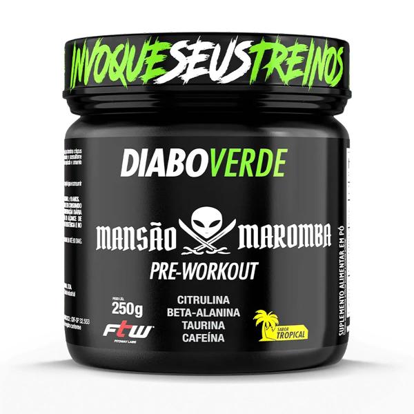 Imagem de Diabo verde pre-workout mansao maromba 250 g - ftw (tropical)