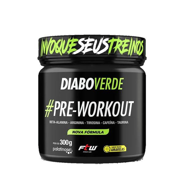 Imagem de Diabo Verde Pre-Workout Pré Treino 300g - FTW Fitoway