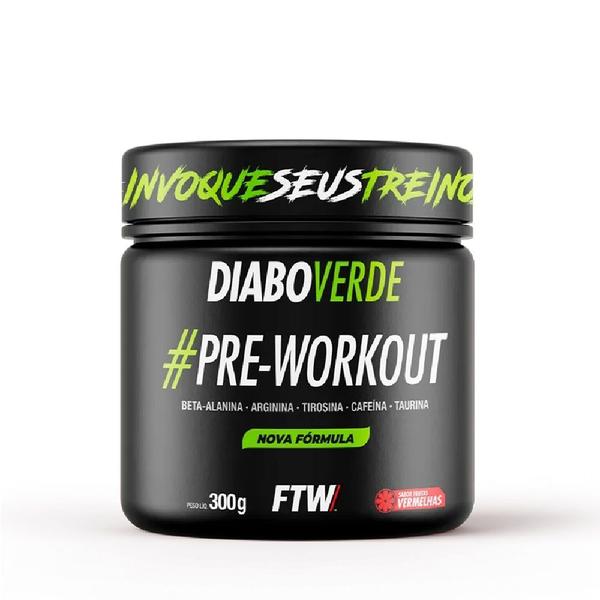 Imagem de Diabo Verde Pre-Workout Pré Treino 300g - FTW Fitoway