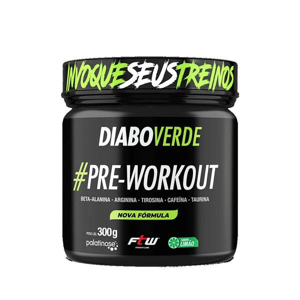 Imagem de Diabo Verde Pre-Workout Pré Treino 300g - FTW Fitoway