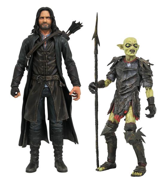 DIAMANTE SELECIONA BRINQUEDOS O Senhor dos Anéis: Figura de Ação de Aragorn, Multicolor - DIAMOND SELECT TOYS Imagem de DIAMANTE SELECIONA BRINQUEDOS O Senhor dos Anéis: Figura de Ação de Aragorn, Multicolor