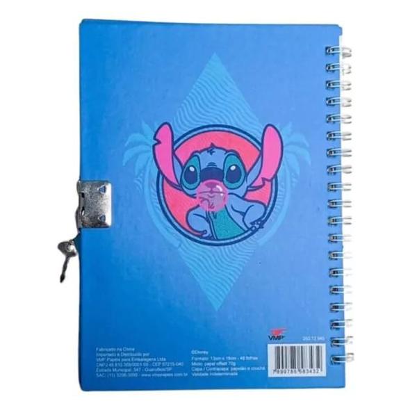 Imagem de Diário Com Cadeado Stitch 20372945