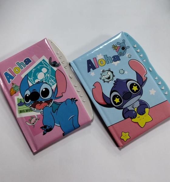 Imagem de Diário com Senha Stitch Aloha - Sortido