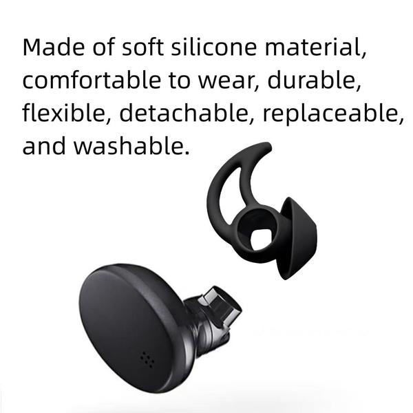 Imagem de Dicas de fone de ouvido SNHTLS Silicone Bose StayHear Max 3 pares M