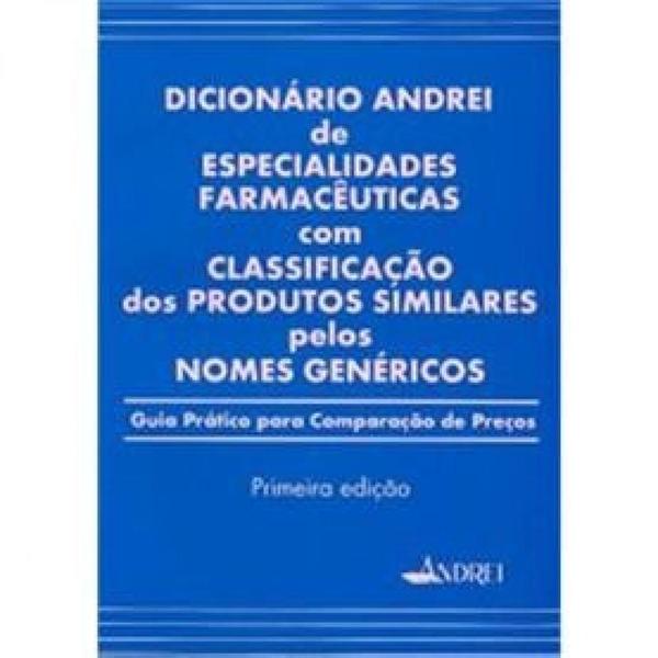Dicionario andrei de especial. farmac. com classificacao Imagem de Dicionario andrei de especial. farmac. com classificacao