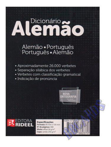 Imagem de Dicionário de Alemão - Rideel