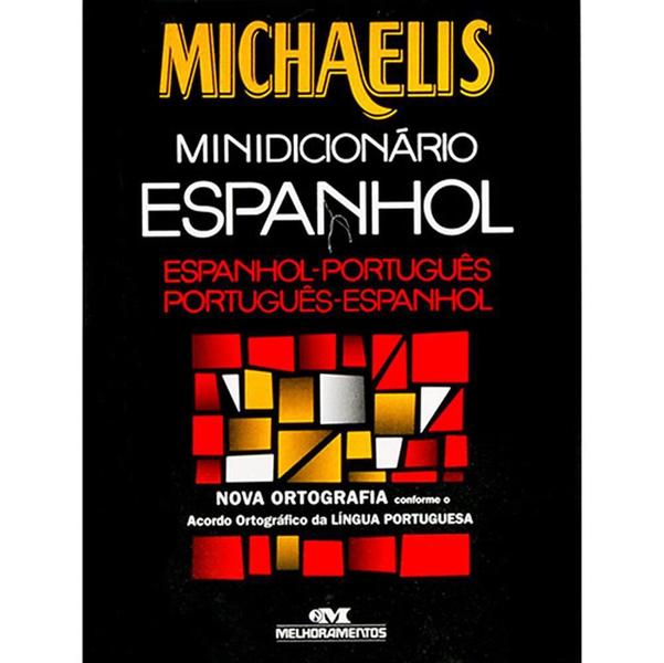 Imagem de Dicionário Escolar Espanhol Michaelis Melhoramentos