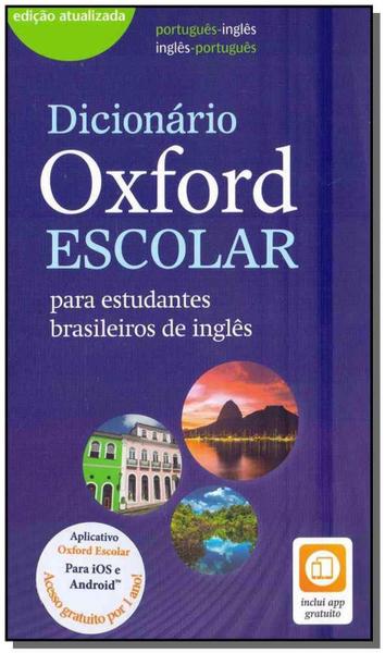 Imagem de Dicionario Escolar Oxford  Para Estudantes