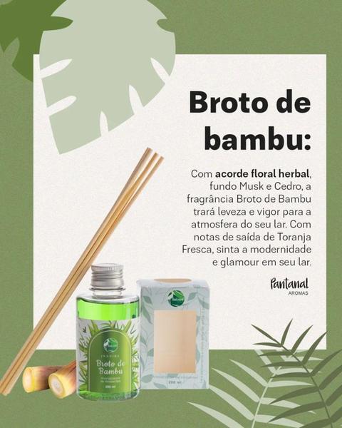 Imagem de Difusor Aromatizador Aromatizante De Ambientes 200ml - Pantanal Aromas