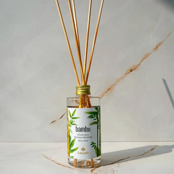 Imagem de Difusor de Ambiente Bambu - Refil 250ml Kailash Floral Verde