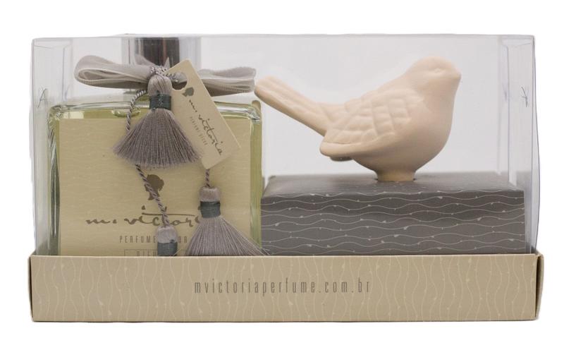 Difusor de Ambiente Little Bird Chá Branco 350ml M Victoria - MVictoria Imagem de Difusor de Ambiente Little Bird Chá Branco 350ml M Victoria