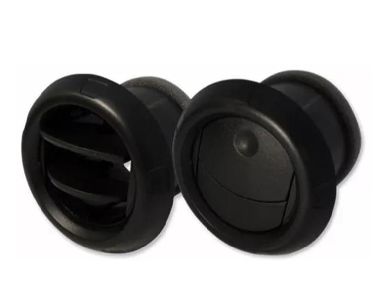 Difusor de Ar Central e Lateral Fiesta Preto - Autoplast Imagem de Difusor de Ar Central e Lateral Fiesta Preto