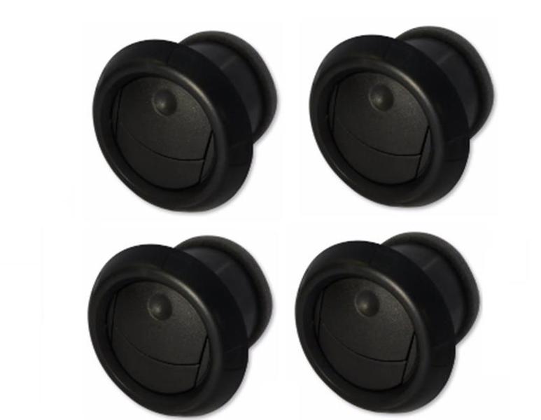 Difusor de Ar Central e Lateral Fiesta Preto - Autoplast Imagem de Difusor de Ar Central e Lateral Fiesta Preto