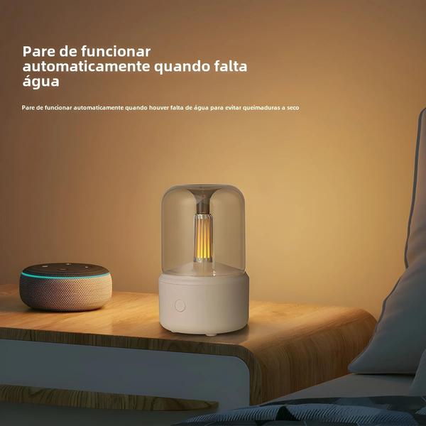 Imagem de Difusor de Aroma Portátil com Mini USB - Umidificador, Óleo Essencial e Luz Noturna