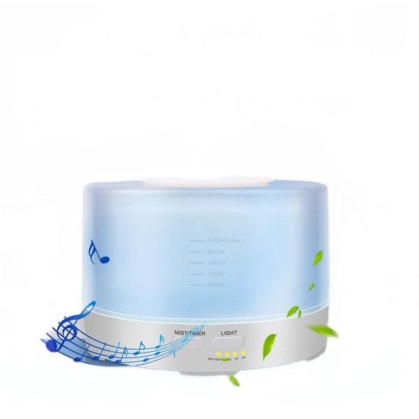 Imagem de Difusor de aroma Wokex 500mL Bluetooth Music LED Color 12W