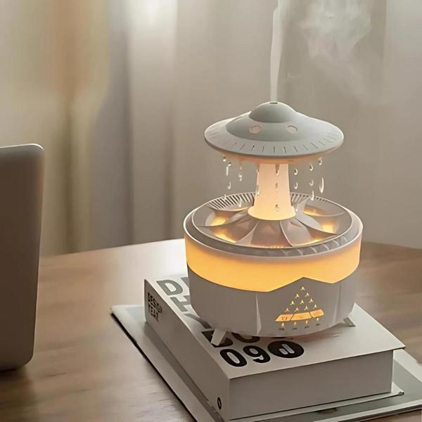 Imagem de Difusor Nuvem: Luzes E Aromas Para Relaxar Umidificador