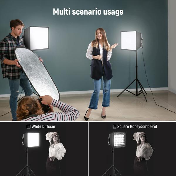 Imagem de Difusor Softbox com Grade e Bolsa para Luz LED