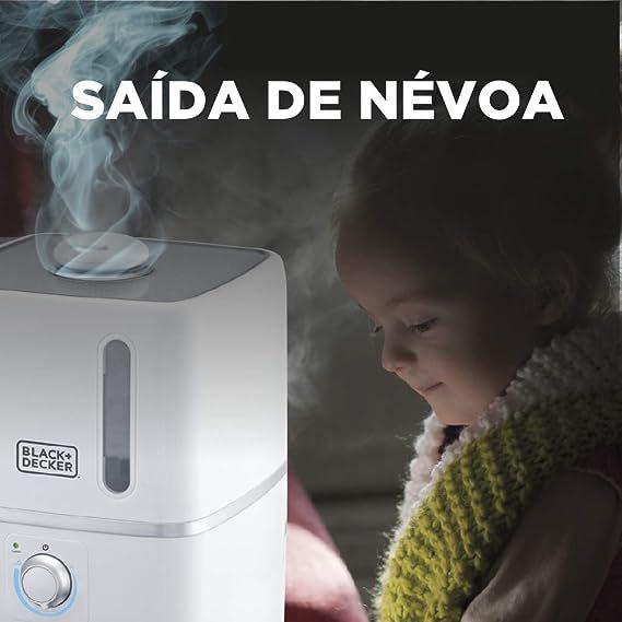 Imagem de Difusor Ultrassônico Umidificador E Aromatizador De Ar Black Decker Air1000