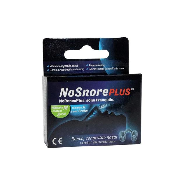 Imagem de Dilatador Nasal Interno Nosnore M Silicone Medicinal 4 Un