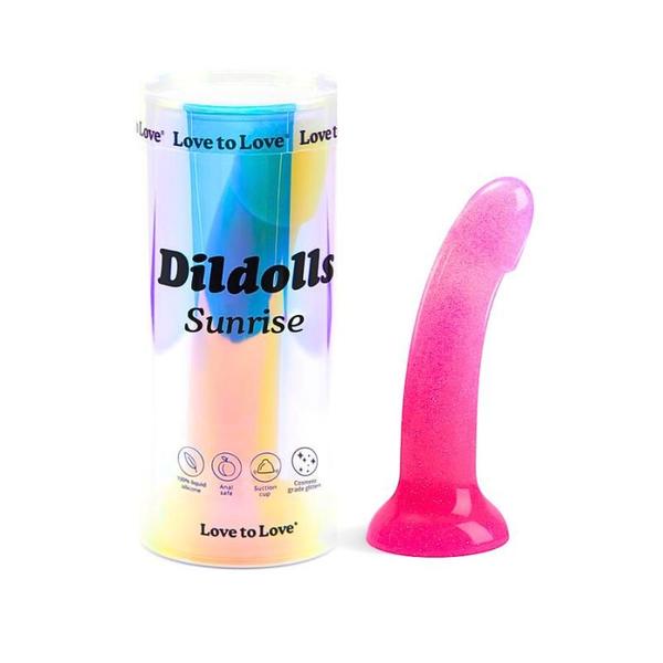 Imagem de Dildo Dildolls Penetração Hiper Flexível Lovely Planet Sunrise