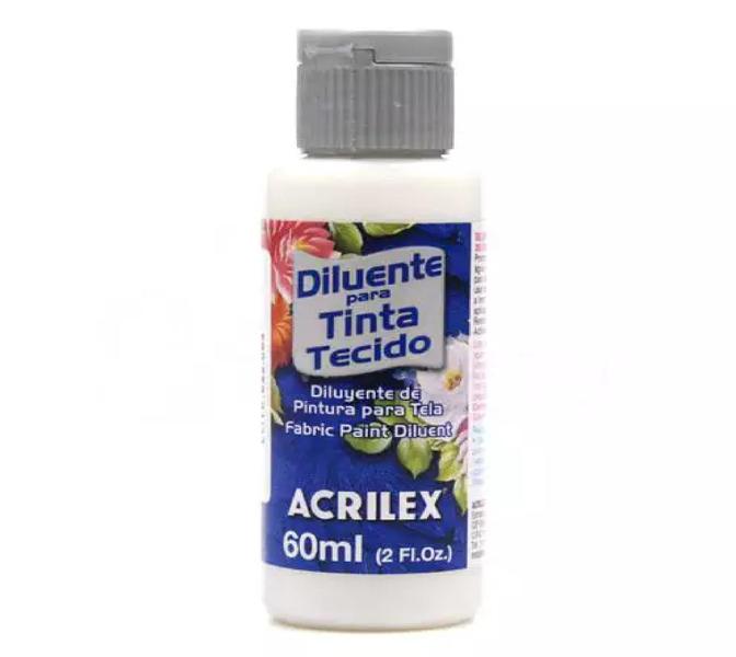 Imagem de Diluente Para Tinta De Tecido 60 Ml Acrilex - 6 unidades