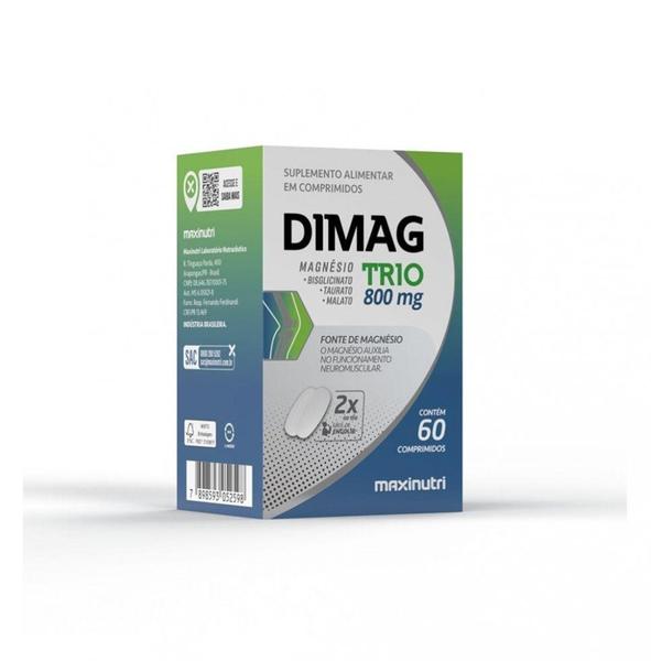 Imagem de Dimag Trio 800mg (60 comp) - MaxiNutri