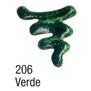 Imagem de Dimensional glitter Acrilex verde 35ml