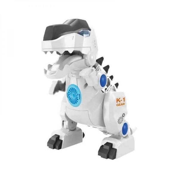 Imagem de Dino Dinossauro Robo Branco C/ Som - Toyng 048586