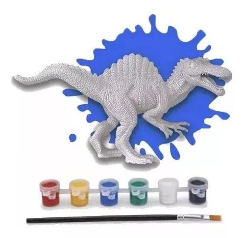 Imagem de Dino Paint Para Pintar Brincar Seu Dinossauro Criatividade