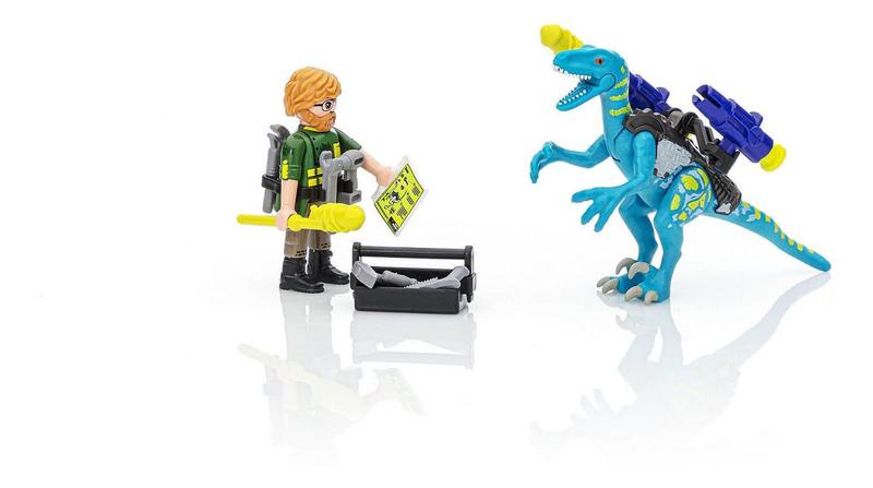 Imagem de Dinonychus Pronto Para A Batalha Dino Playmobil