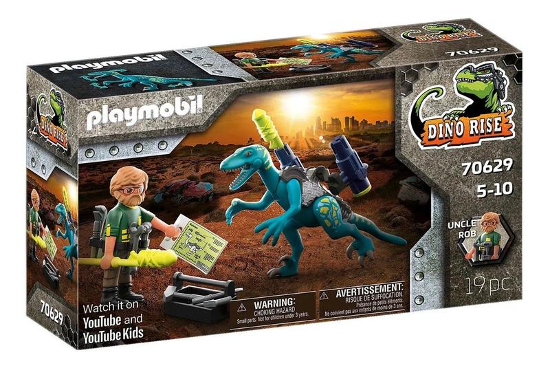 Imagem de Dinonychus Pronto Para A Batalha Dino Playmobil