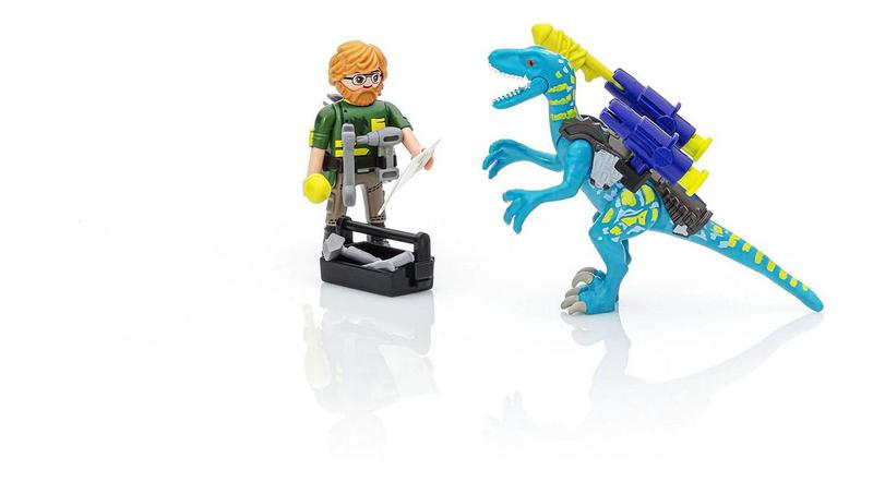 Imagem de Dinonychus Pronto Para A Batalha Dino Playmobil