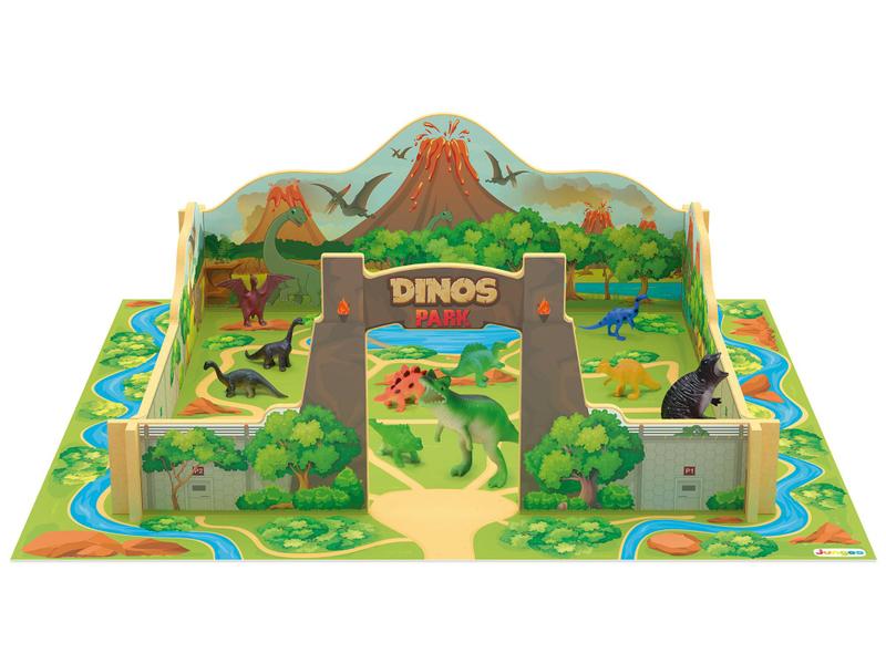 Imagem de Dinos Park Playset Animais Para Montar Junges