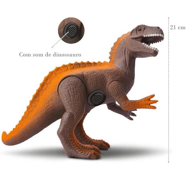 Imagem de Dinossauro Acrocantossauro Com Som - Silmar Brinquedos