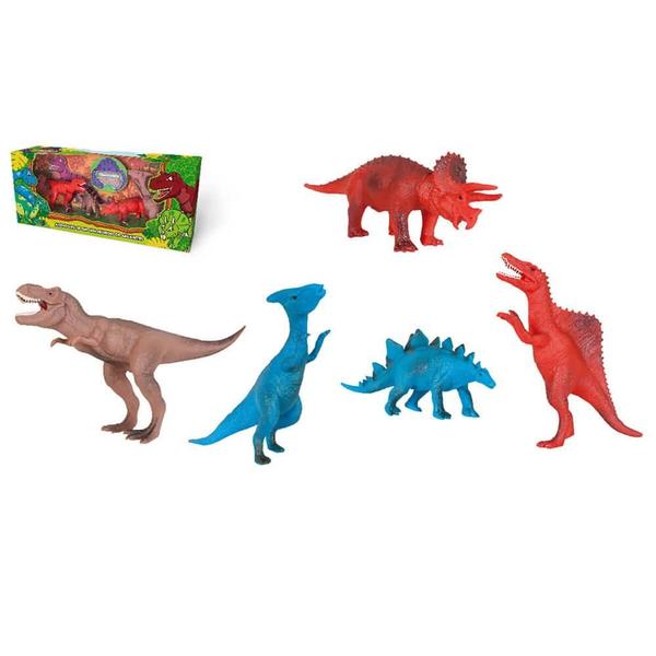 Imagem de Dinossauro amigo pack com 4 dinos sortidos super toys