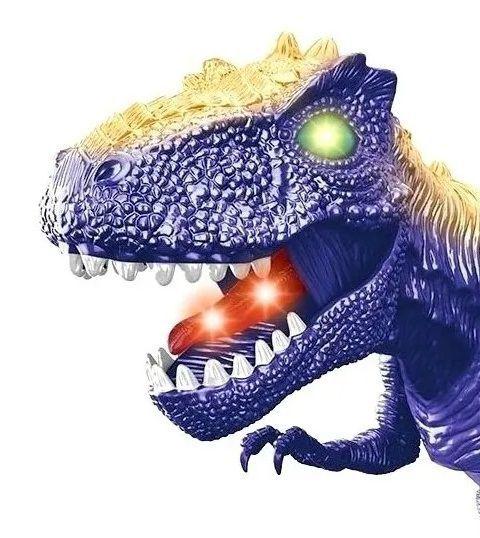 Imagem de Dinossauro Anda Sozinho Espinossauro Som Luz E Movimento - DM TOYS