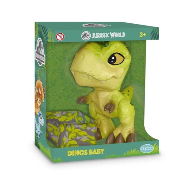 Imagem de Dinossauro Brimquedo T-rex Tiranossauro Rex Baby Articulado Jurassic World  - Pupee Brinquedos